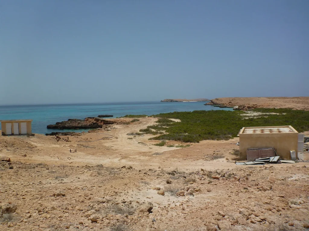 Clear sea at the Daymaniyat Islands