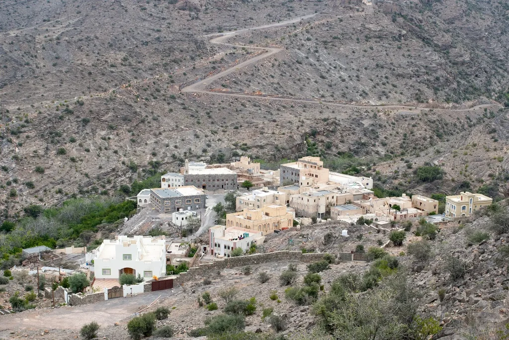 Mountain village on Jebel Akhdar