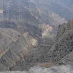 Grand Canyon of Oman viewpoint at Jebel Shams
