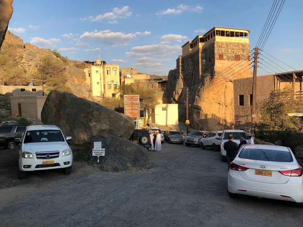 Old lanes of Misfat al Abriyeen