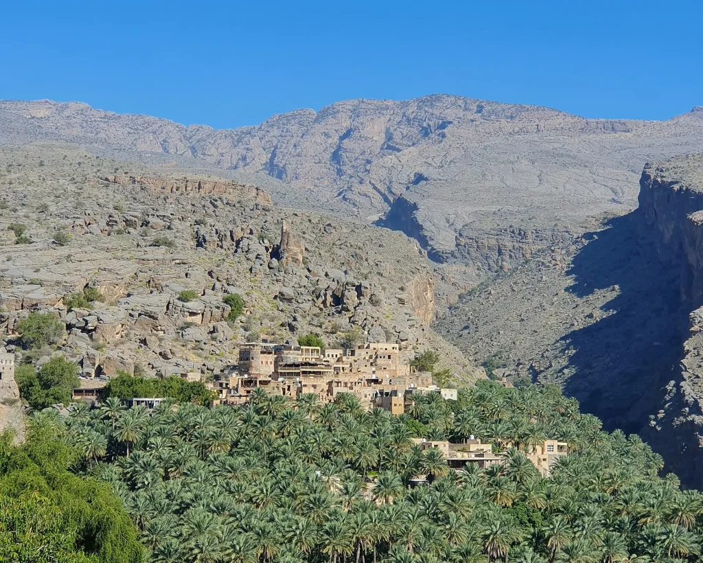 Mud-brick houses of Misfat al Abriyeen