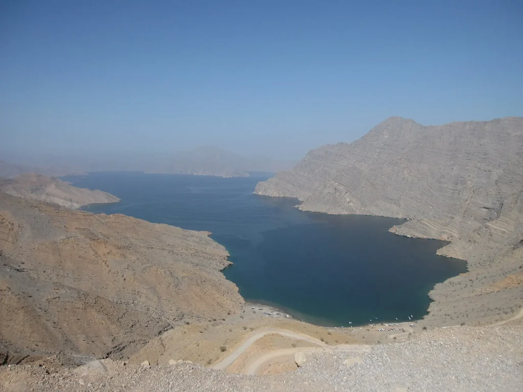 Mountains and fjords of Musandam