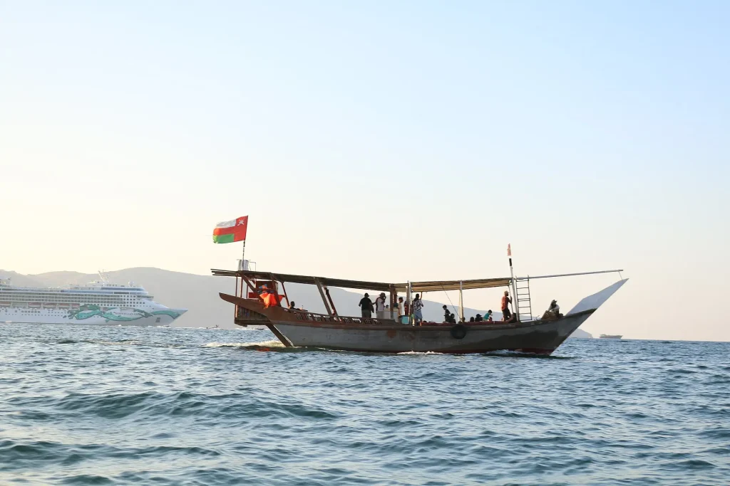 Traditional dhow cruise from Khasab