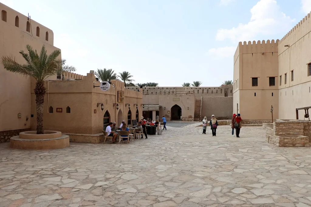 Inner courtyard of Nizwa Fort